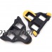 Bike Cleats 6 Degree Float Self-Locking Compatible with Shimano SPD-SL Cycling Pedal Cleats - B072XCTLCF